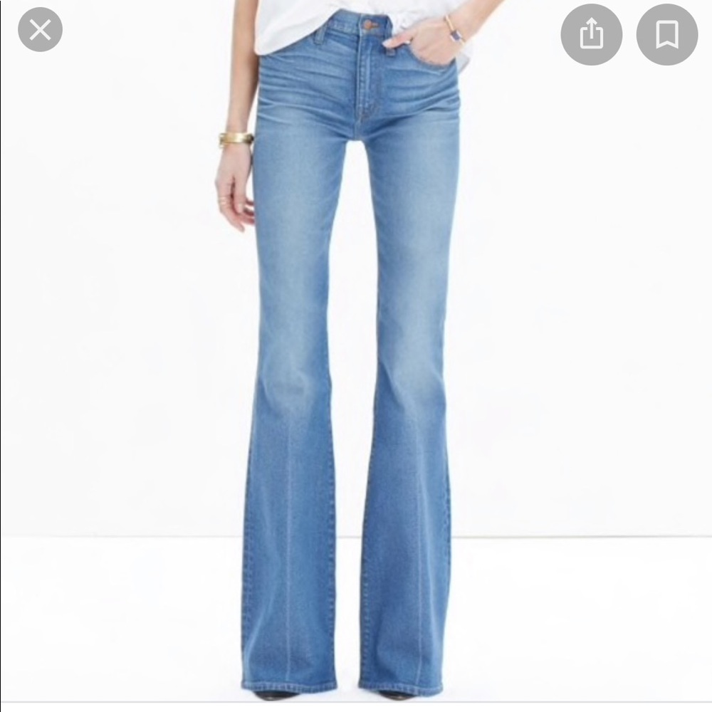 Madewell Flea Market Flare Jeans